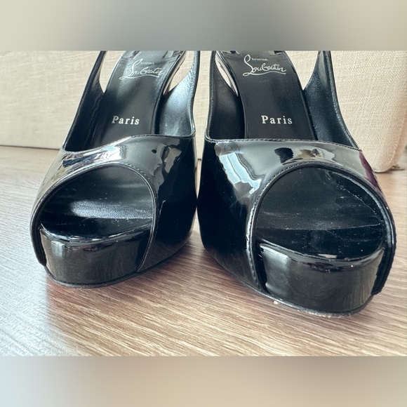 Louboutin size 40 - Hot Chick Sling Alta - Picture 8 of 17